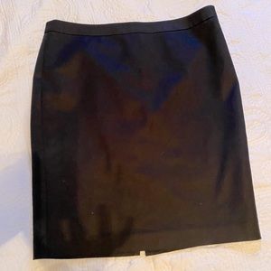 Black pencil skirt